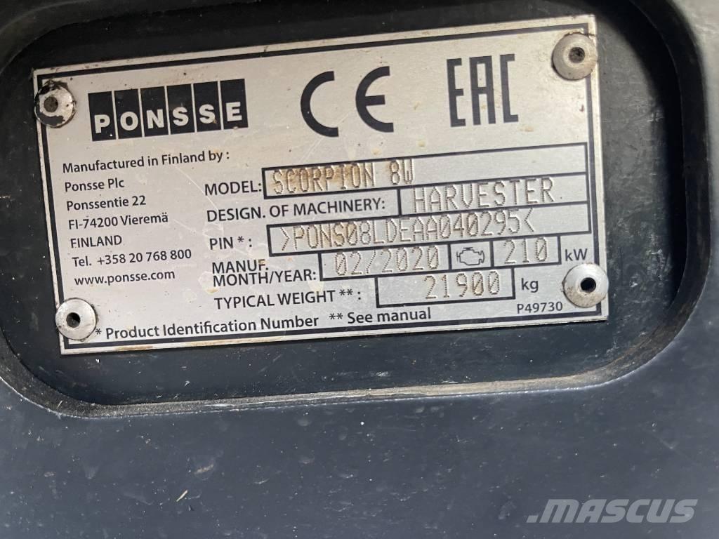 Ponsse Scorpion Biçerdöverler