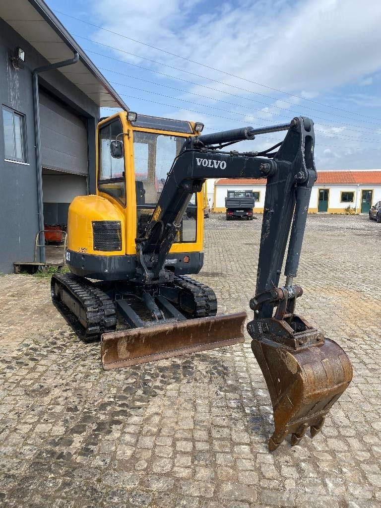 Volvo ECR 28 Mini ekskavatörler, 7 tona dek