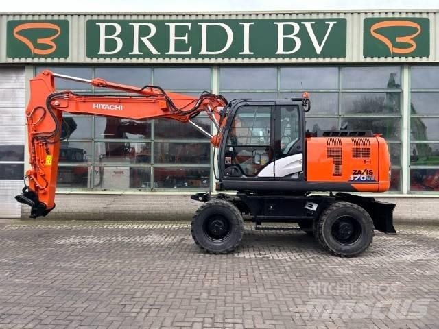 Hitachi ZX 170 W-6 Lastik tekerli ekskavatörler