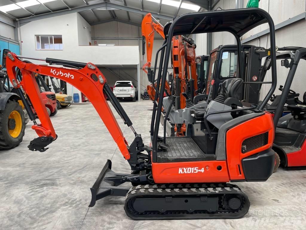 Kubota KX 015-4 Mini ekskavatörler, 7 tona dek