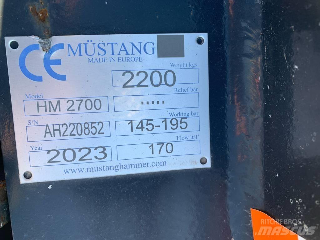 Mustang HM2700 Hidrolik kırıcılar
