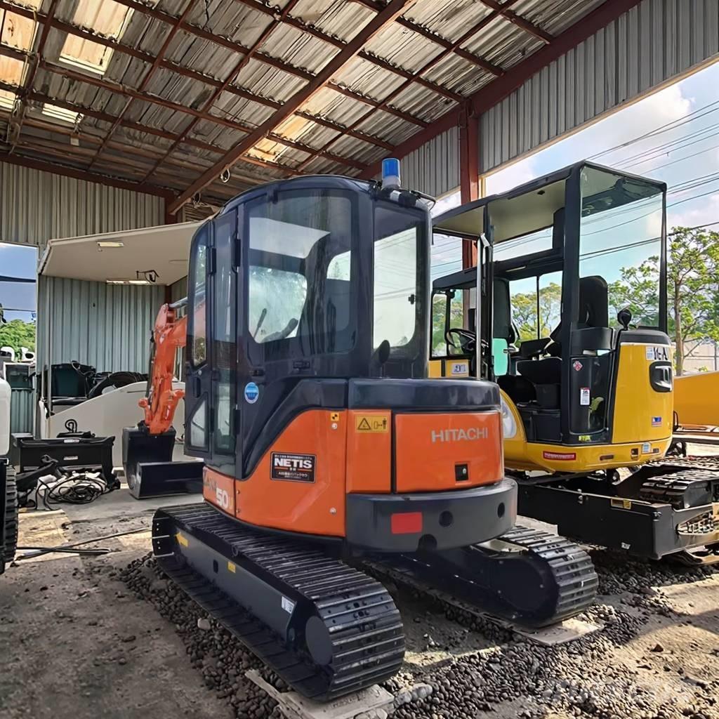 Hitachi ZX 50 U Mini ekskavatörler, 7 tona dek