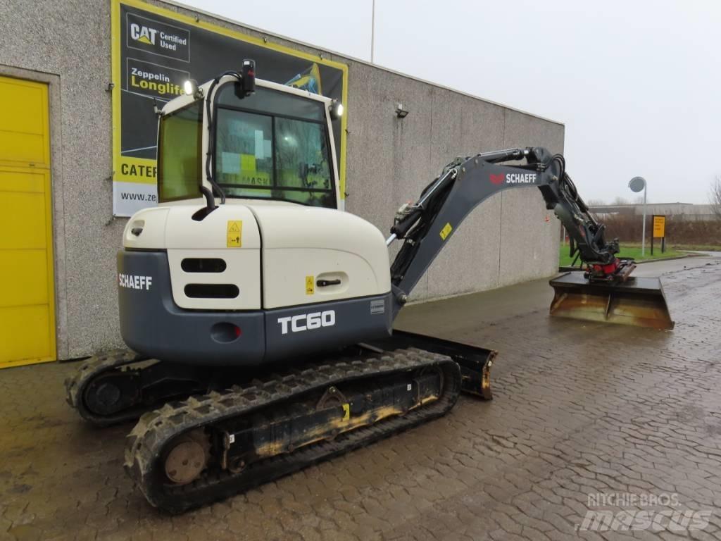 Schaeff TC 60 Mini ekskavatörler, 7 tona dek
