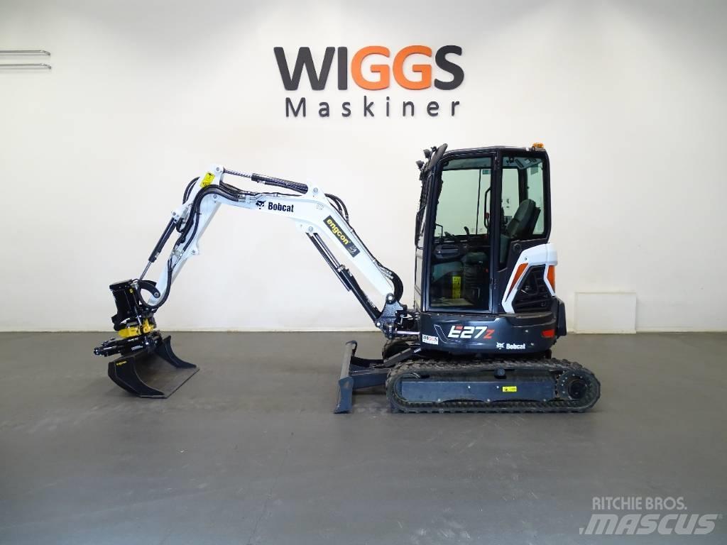 Bobcat EZ27Z Mini ekskavatörler, 7 tona dek