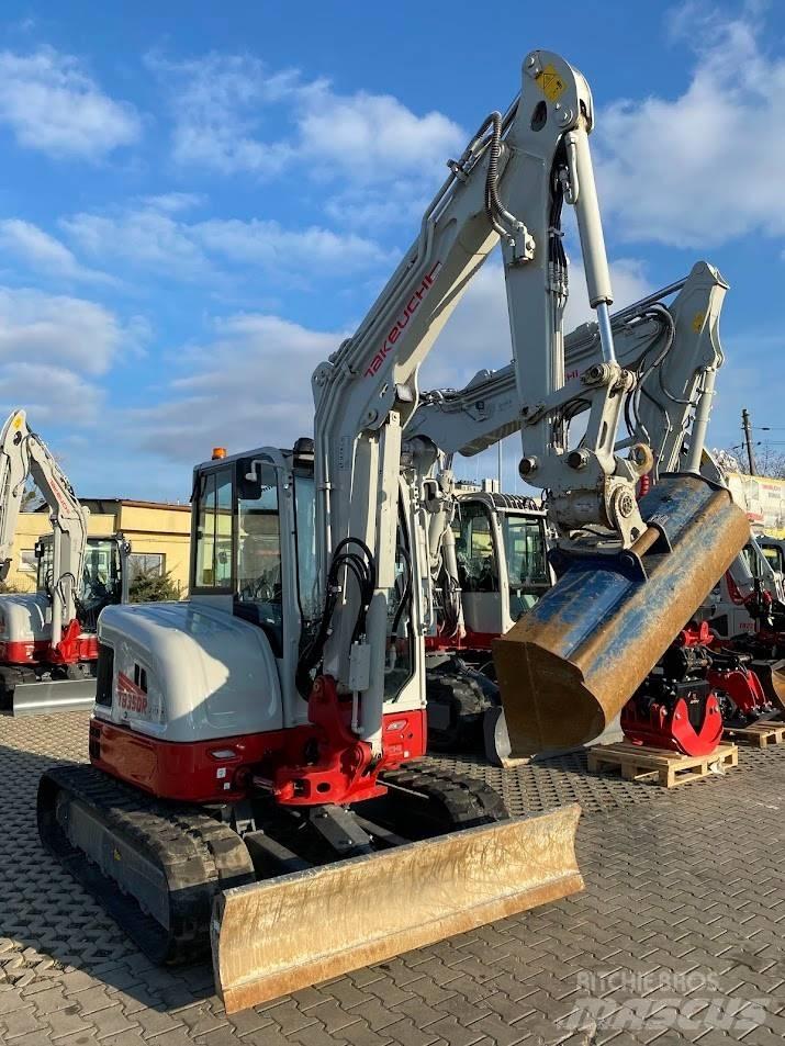 Takeuchi TB350R V2 Mini ekskavatörler, 7 tona dek