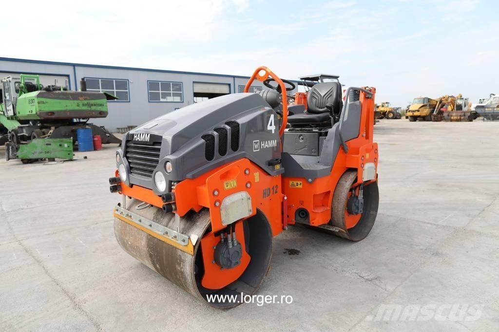 Hamm HD 12 VV Çift tamburlu silindirler