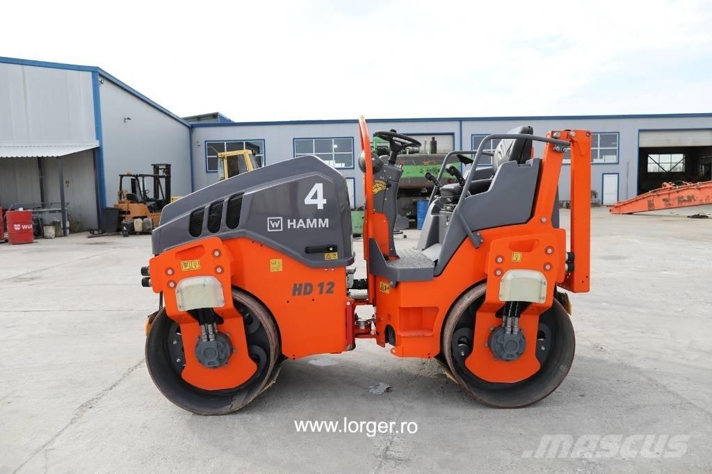 Hamm HD 12 VV Çift tamburlu silindirler