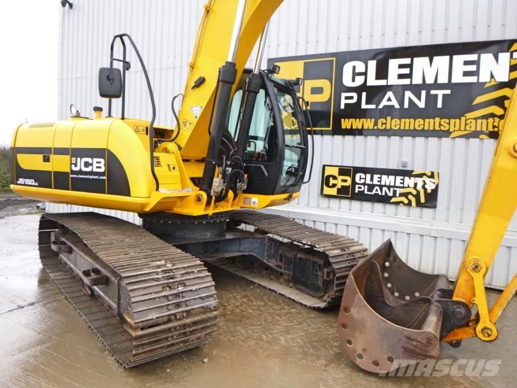 JCB JS 160 LC Paletli ekskavatörler