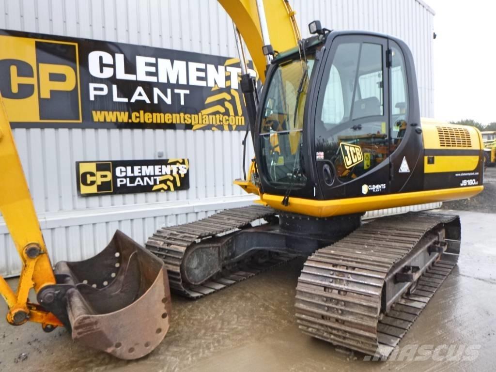 JCB JS 160 LC Paletli ekskavatörler