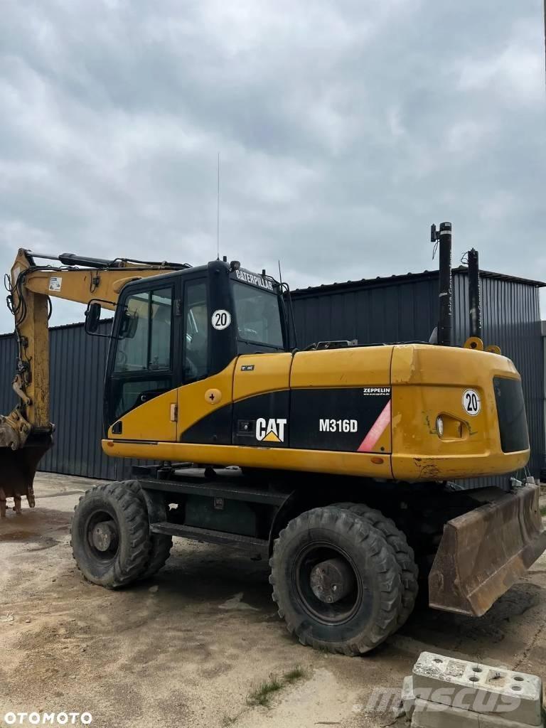 CAT M 316 D Lastik tekerli ekskavatörler