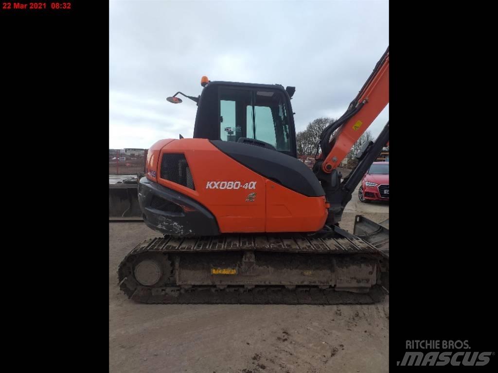 Kubota KX 080-4 Midi ekskavatörler 7 - 12 t