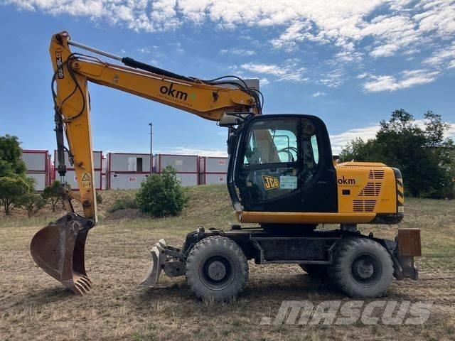 JCB JS 145 W Lastik tekerli ekskavatörler