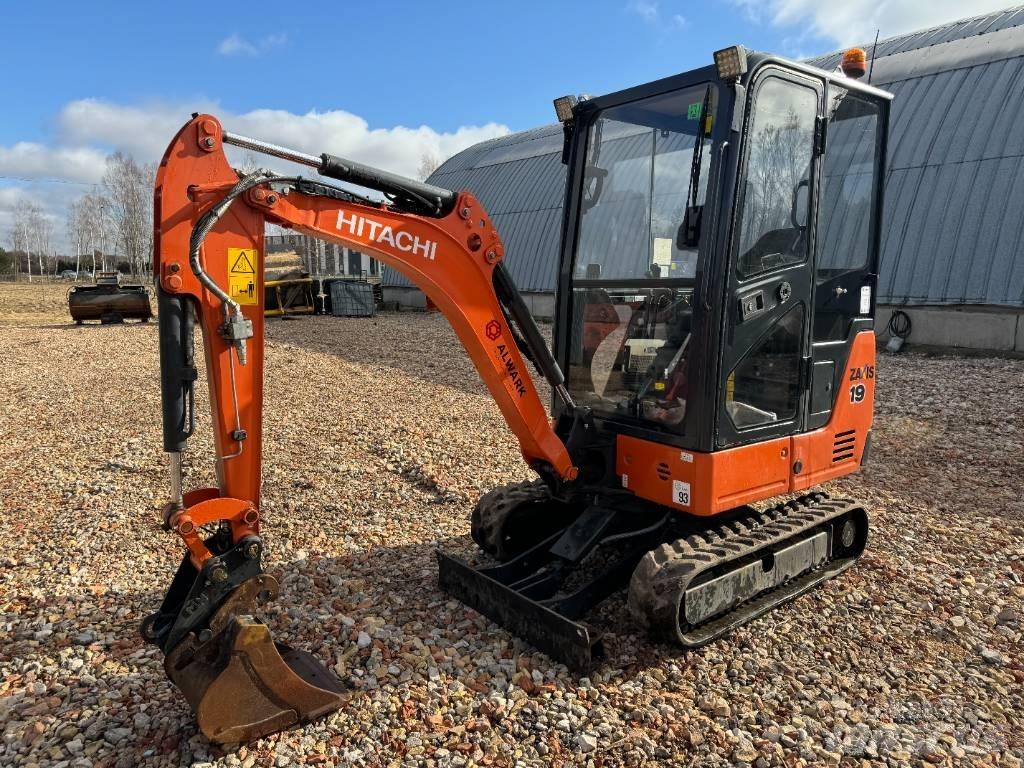 Hitachi ZX 19-5A CR Mini ekskavatörler, 7 tona dek