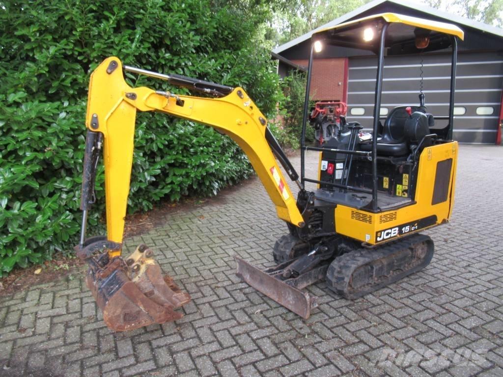 JCB 15 C -1 Mini ekskavatörler, 7 tona dek