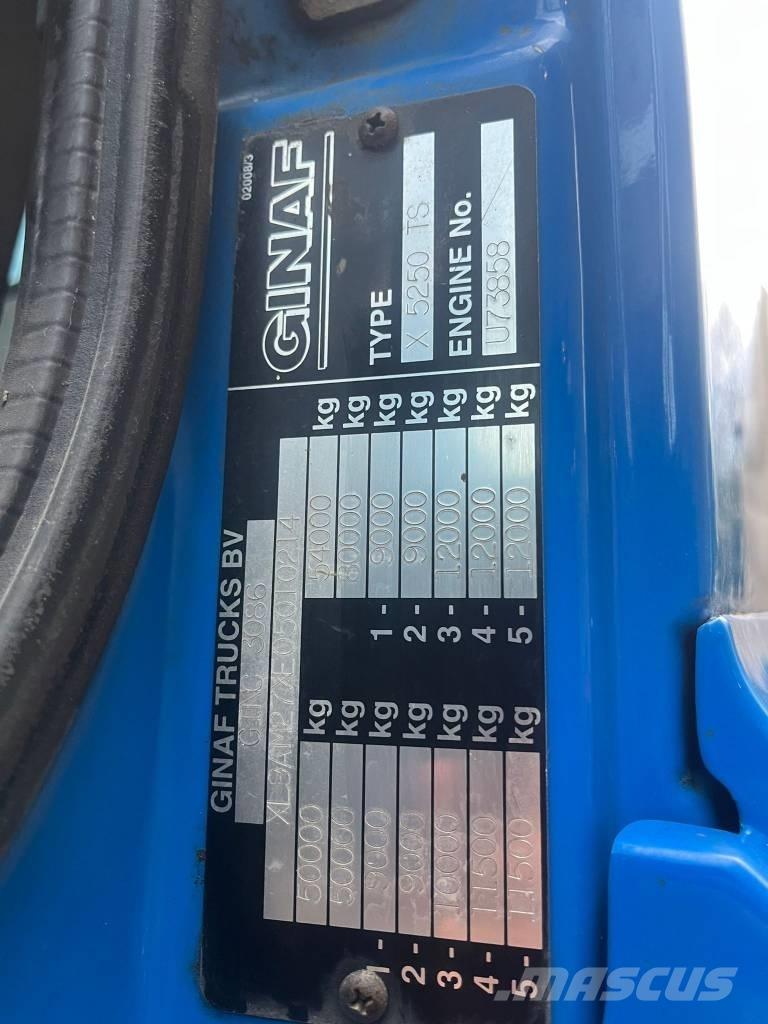 Ginaf X 5250 TS Beton / harç karıştırıcılar