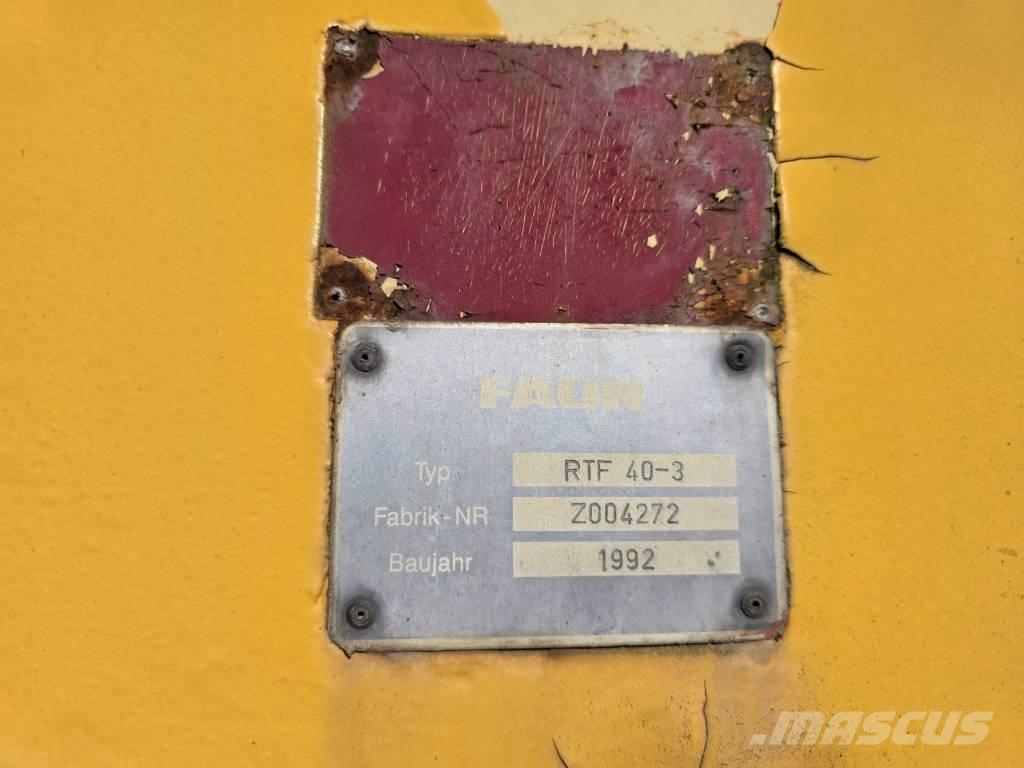 Faun RTF 40-3 Yol-Arazi Tipi Vinçler (AT)