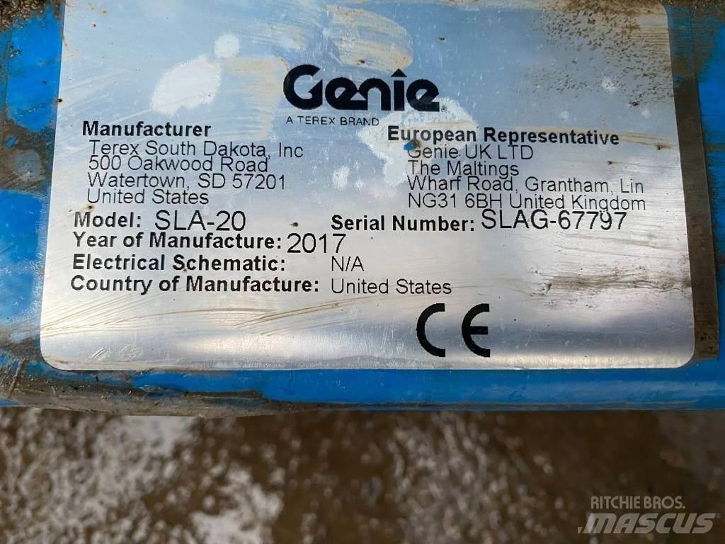 Genie SLA 20 Yaya kumandali istif makinasi