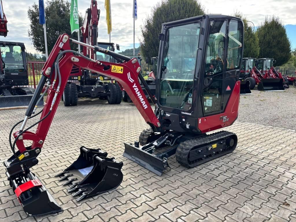 Yanmar SV15VT Mini ekskavatörler, 7 tona dek