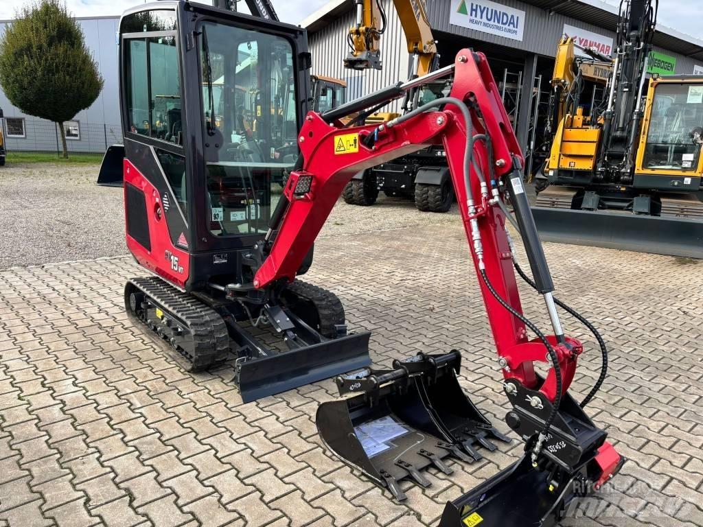 Yanmar SV15VT Mini ekskavatörler, 7 tona dek