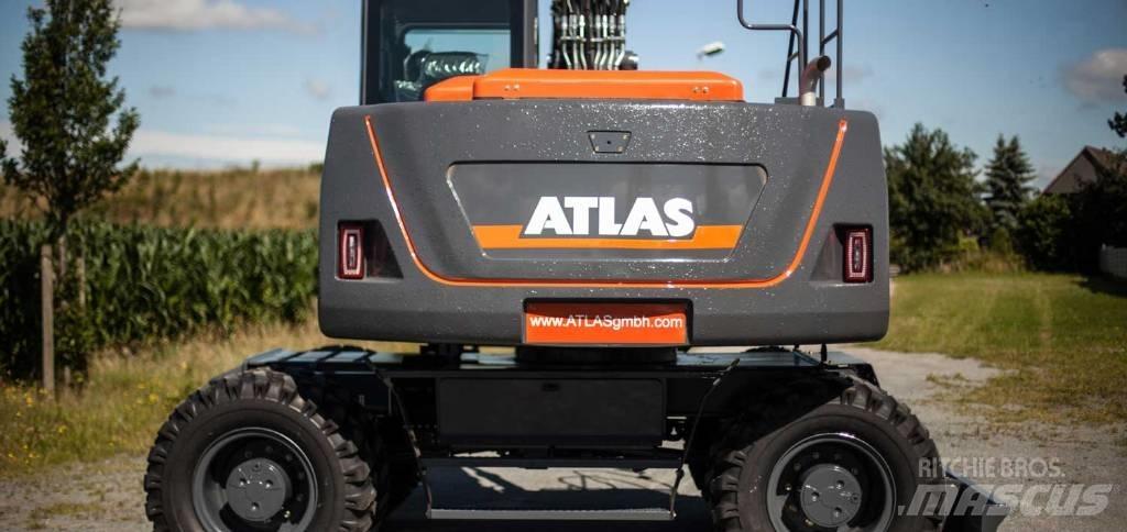 Atlas 155W Lastik tekerli ekskavatörler