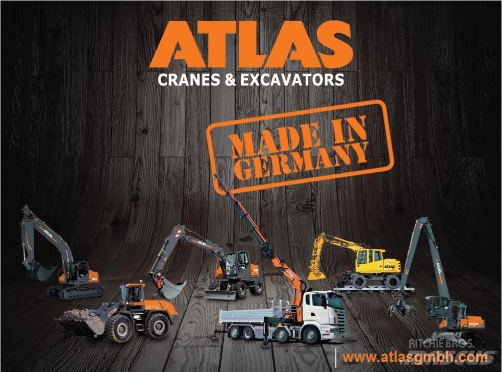 Atlas 155W Lastik tekerli ekskavatörler