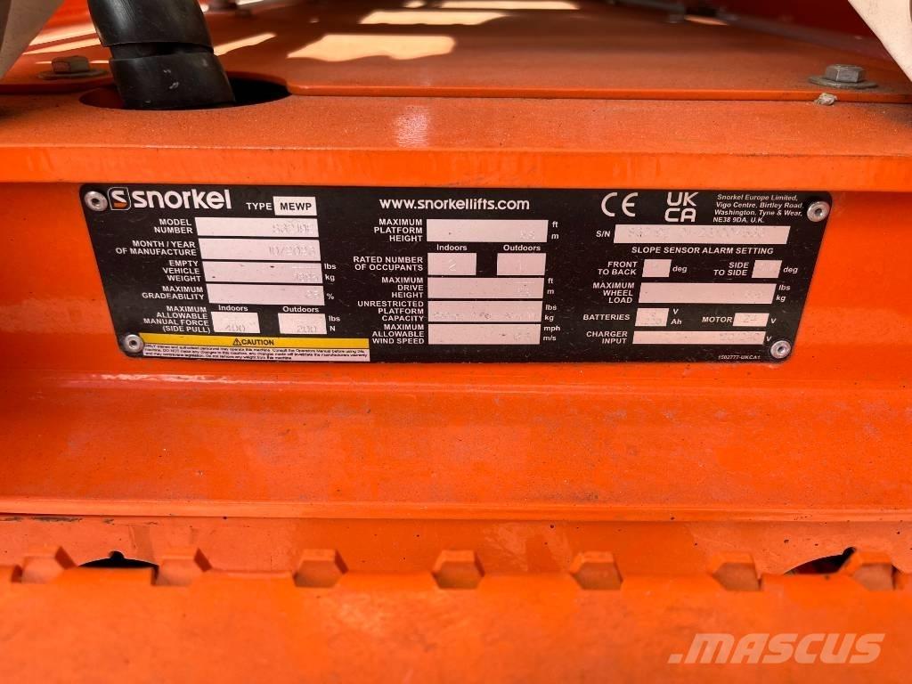 Snorkel S 3219 E Makasli platformlar