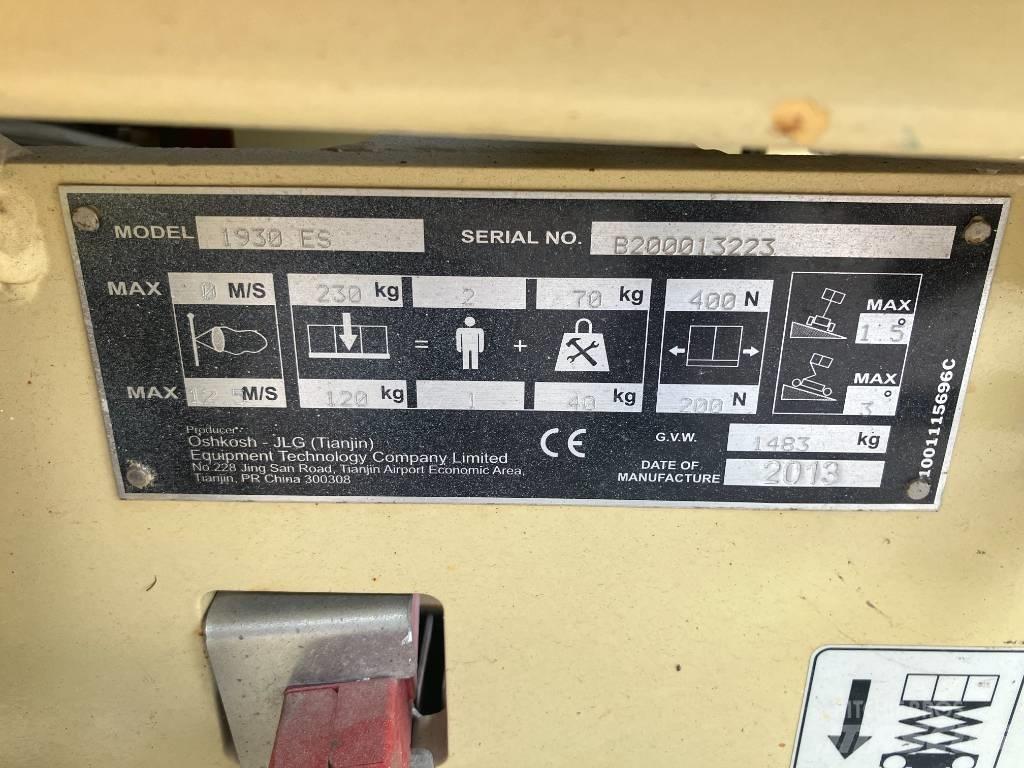 JLG 1930 ES Makasli platformlar