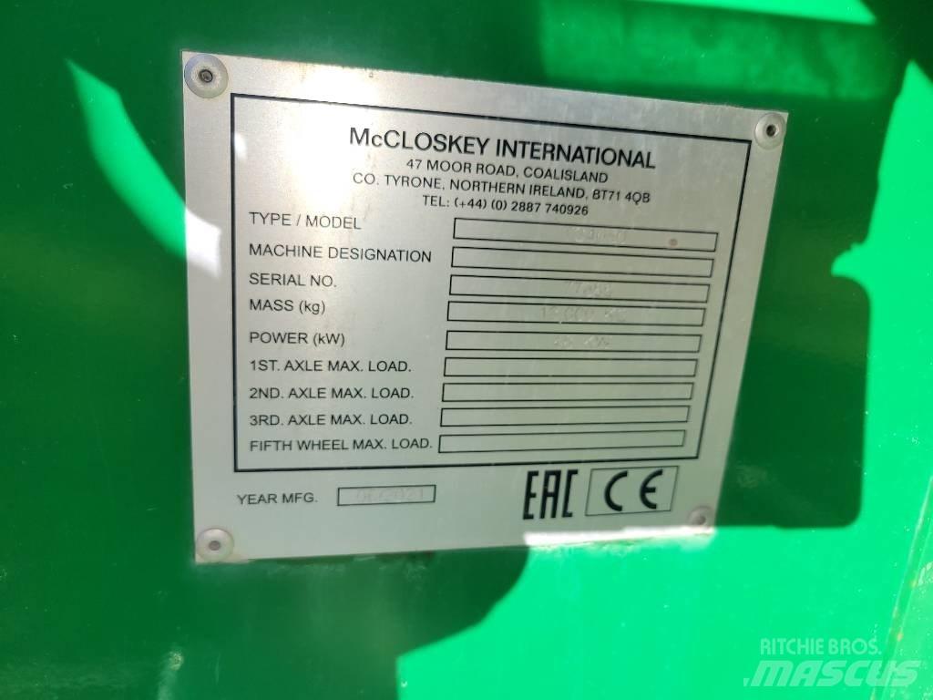 McCloskey TS4080 Konveyörler