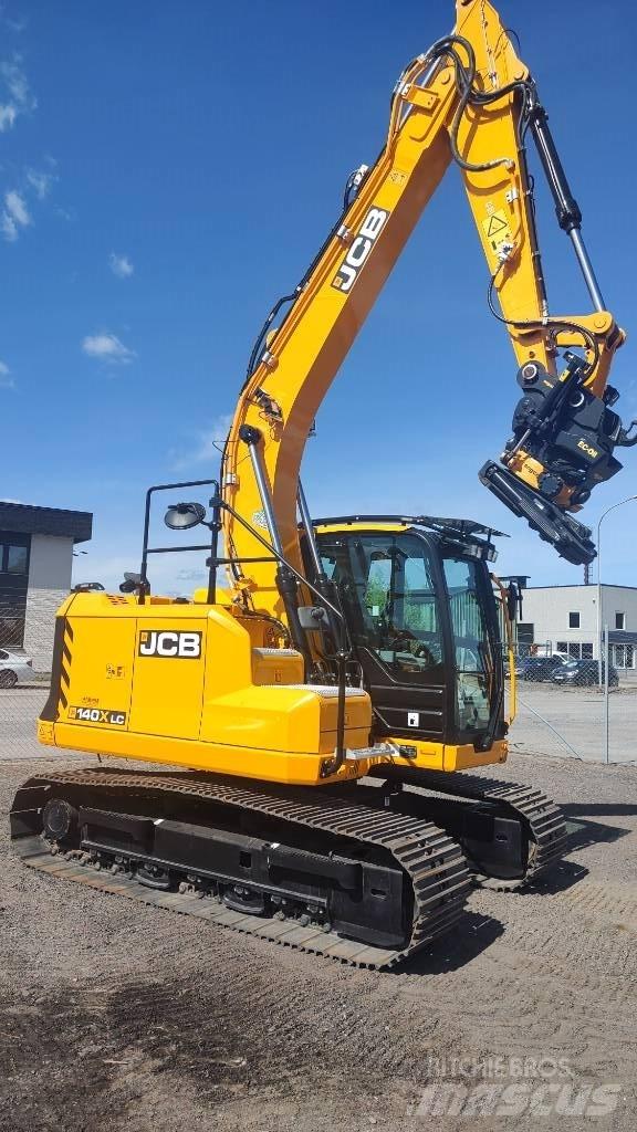 JCB 140 X Paletli ekskavatörler