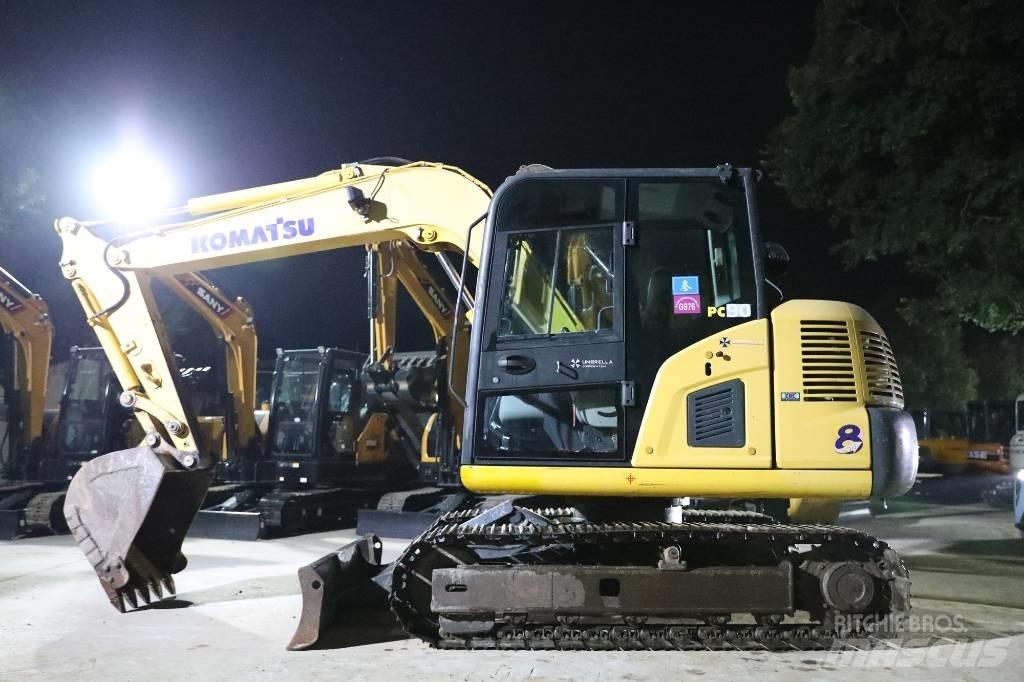Komatsu PC 60-8 Mini ekskavatörler, 7 tona dek