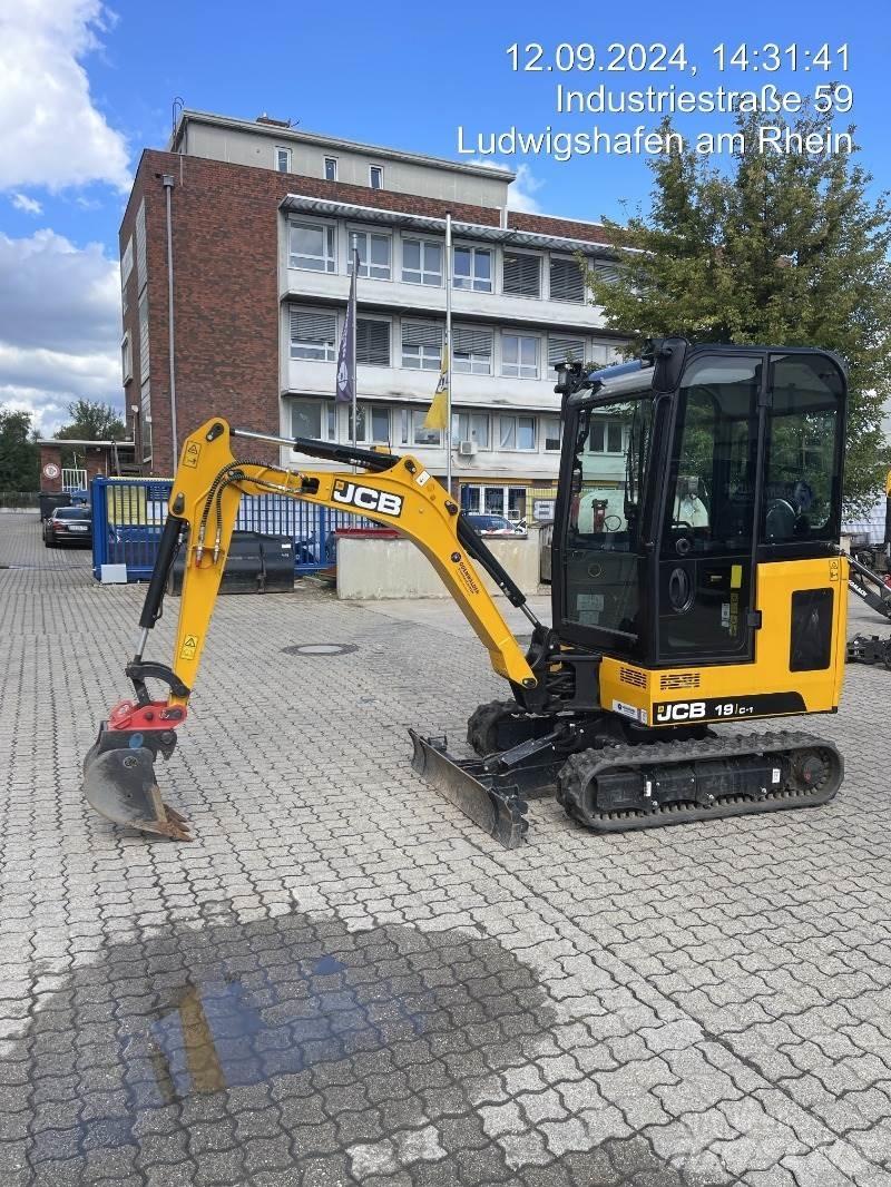 JCB 19C-1 Mini ekskavatörler, 7 tona dek