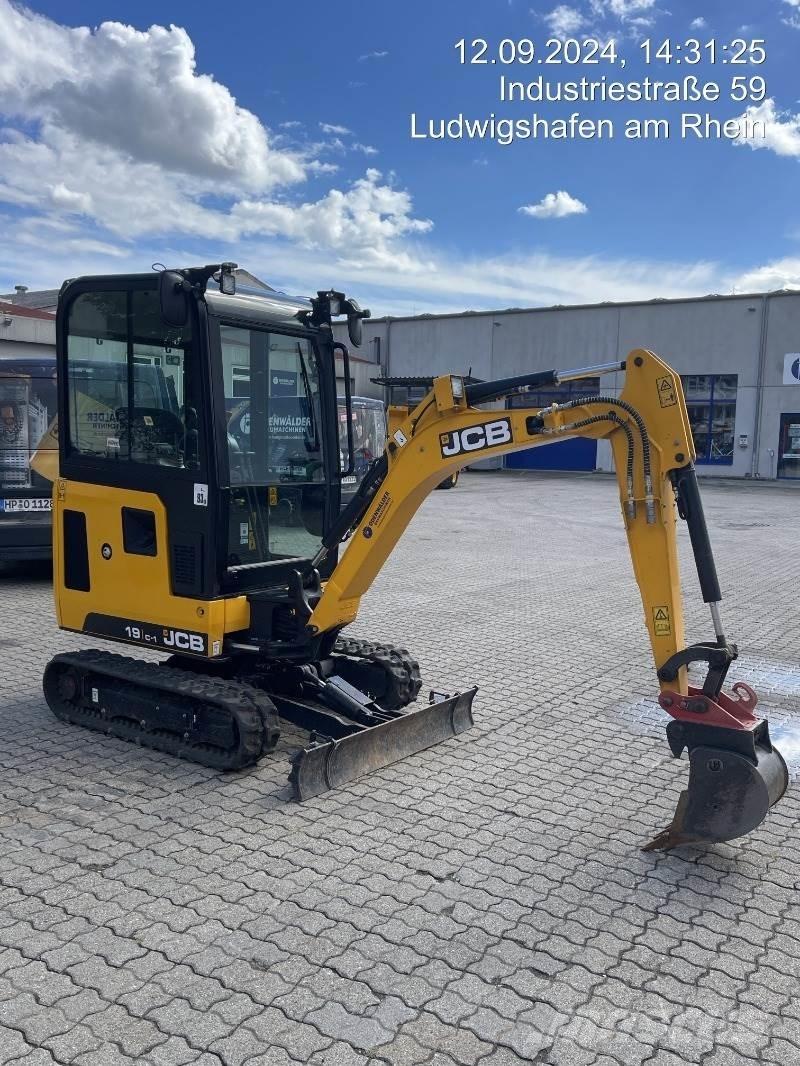 JCB 19C-1 Mini ekskavatörler, 7 tona dek