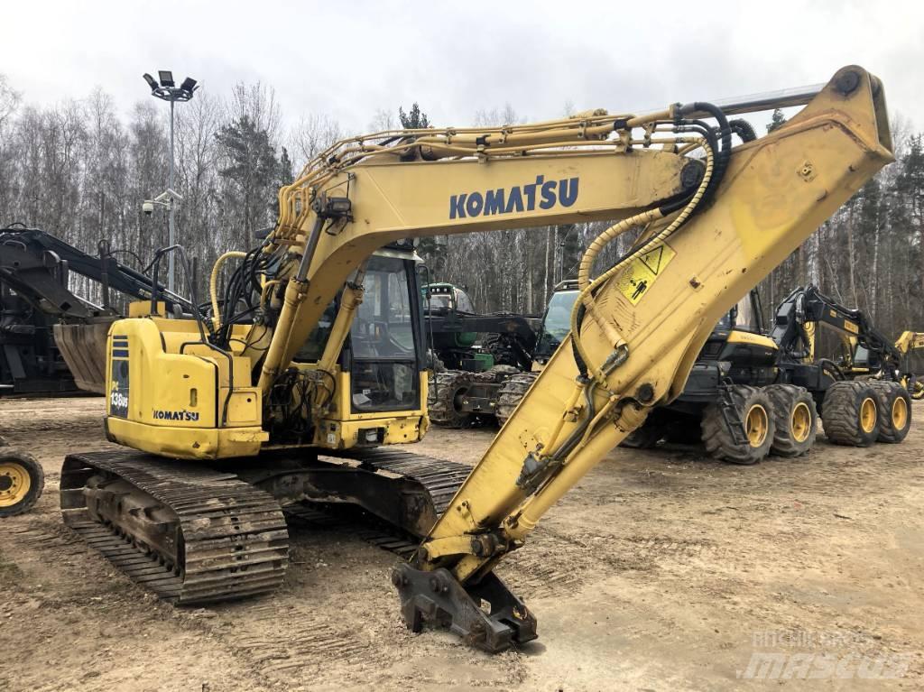 Komatsu PC 138 US-8 Paletli ekskavatörler