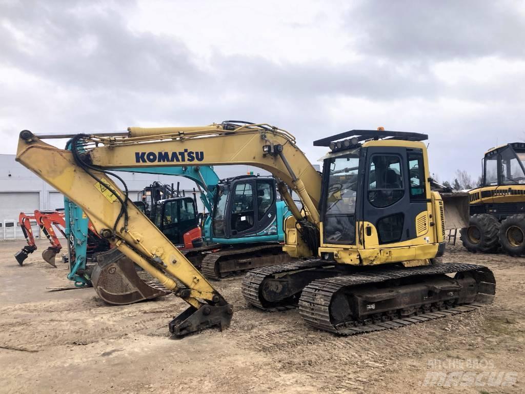 Komatsu PC 138 US-8 Paletli ekskavatörler