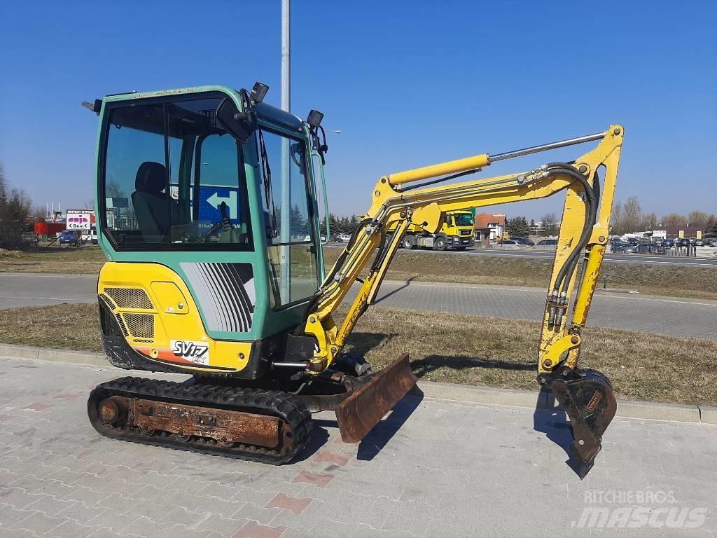 Yanmar SV 17 EX Mini ekskavatörler, 7 tona dek