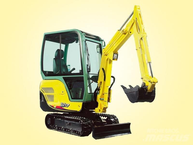 Yanmar SV 17 EX Mini ekskavatörler, 7 tona dek