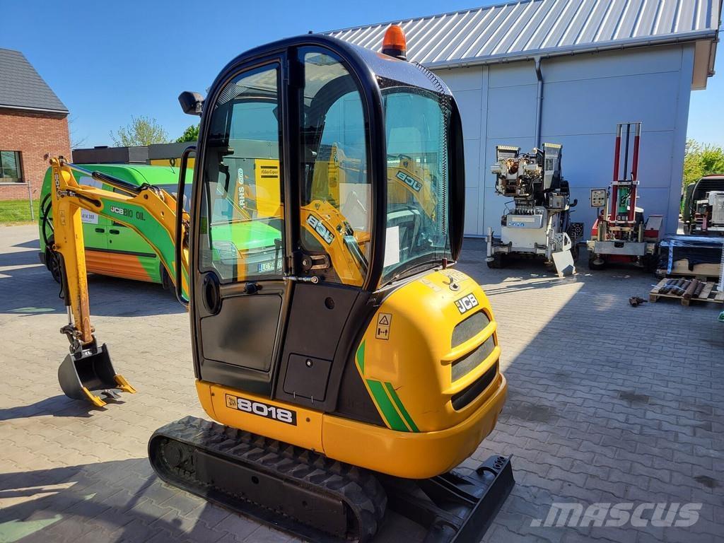 JCB 8018 CTS Mini ekskavatörler, 7 tona dek