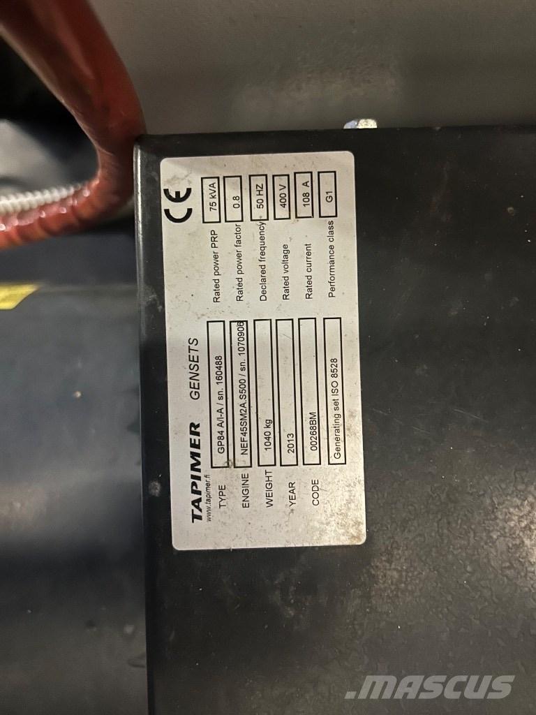 Genset GP84 75KVA Dizel Jeneratörler
