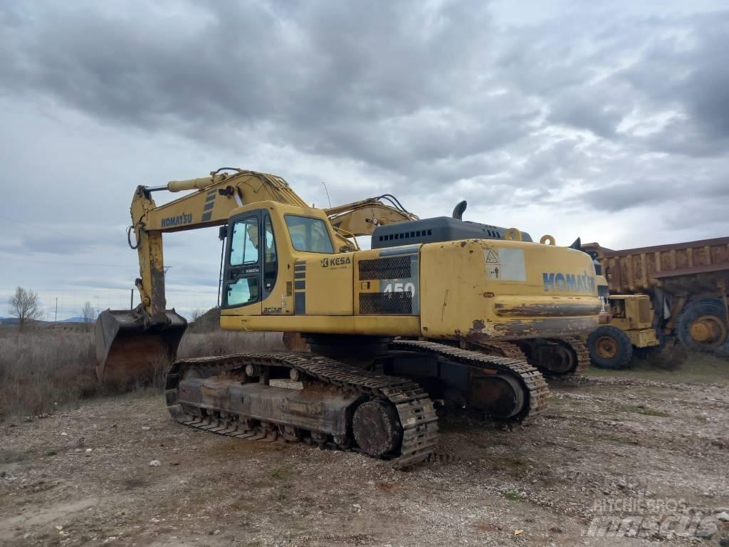 Komatsu PC450LC Paletli ekskavatörler