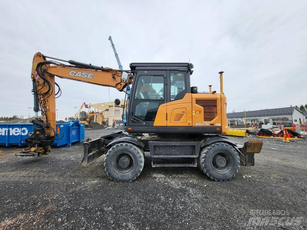CASE WX 175 Lastik tekerli ekskavatörler