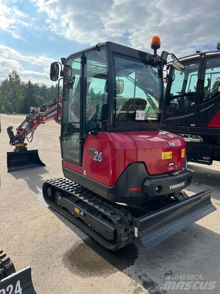 Yanmar SV 26 Mini ekskavatörler, 7 tona dek