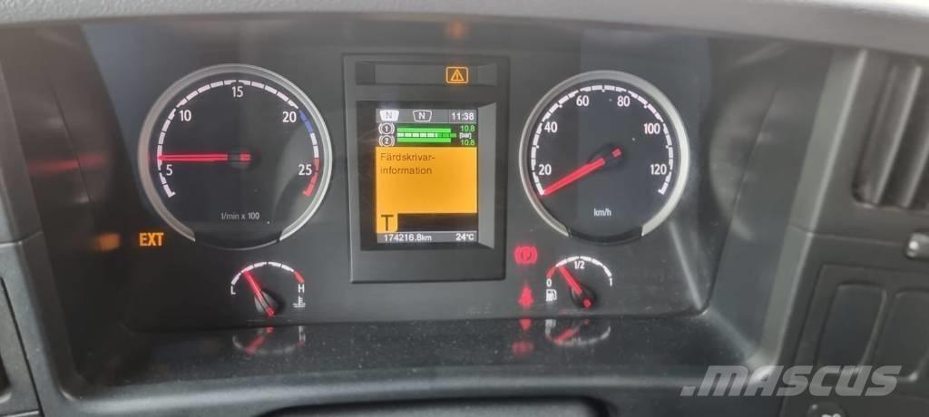 Scania P 340 Gas Atik kamyonlari