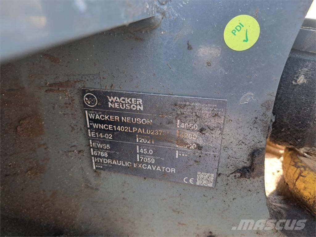 Wacker Neuson EW65 Lastik tekerli ekskavatörler