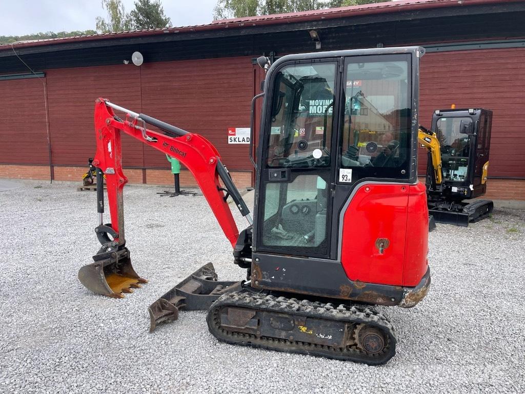Bobcat E 19 Mini ekskavatörler, 7 tona dek
