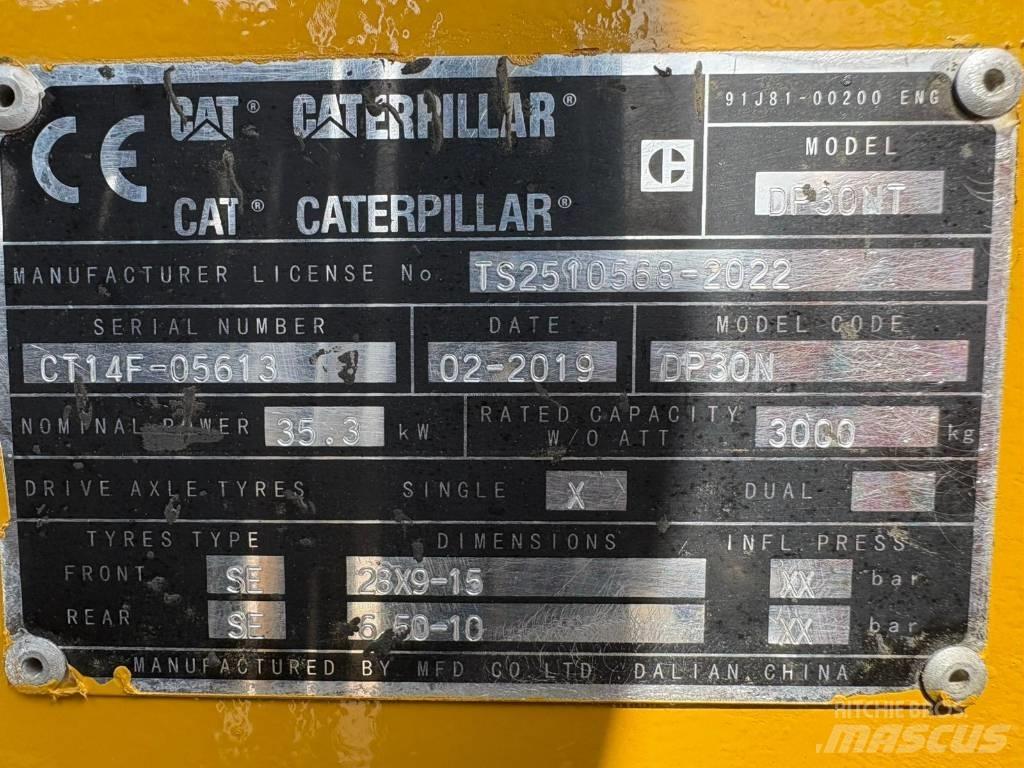 CAT DP30NT Dizel forkliftler