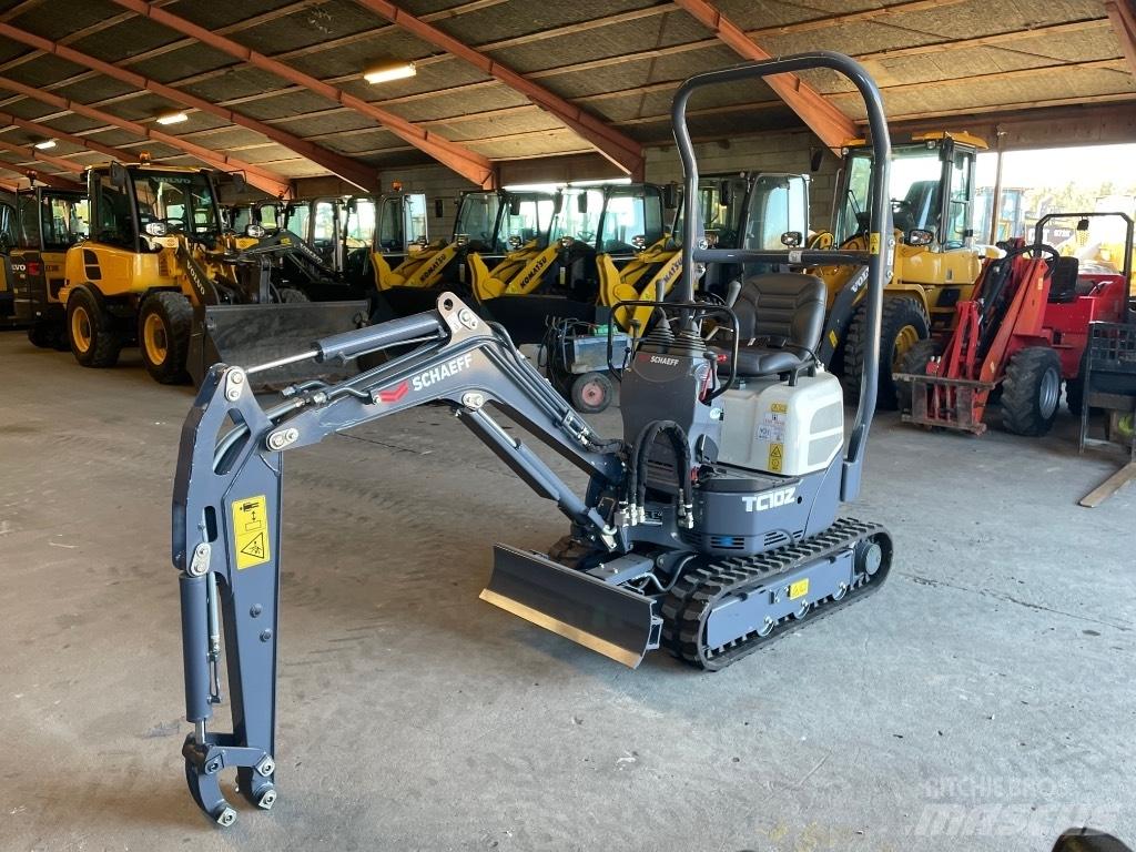 Terex Schaeff TC10 Mini ekskavatörler, 7 tona dek