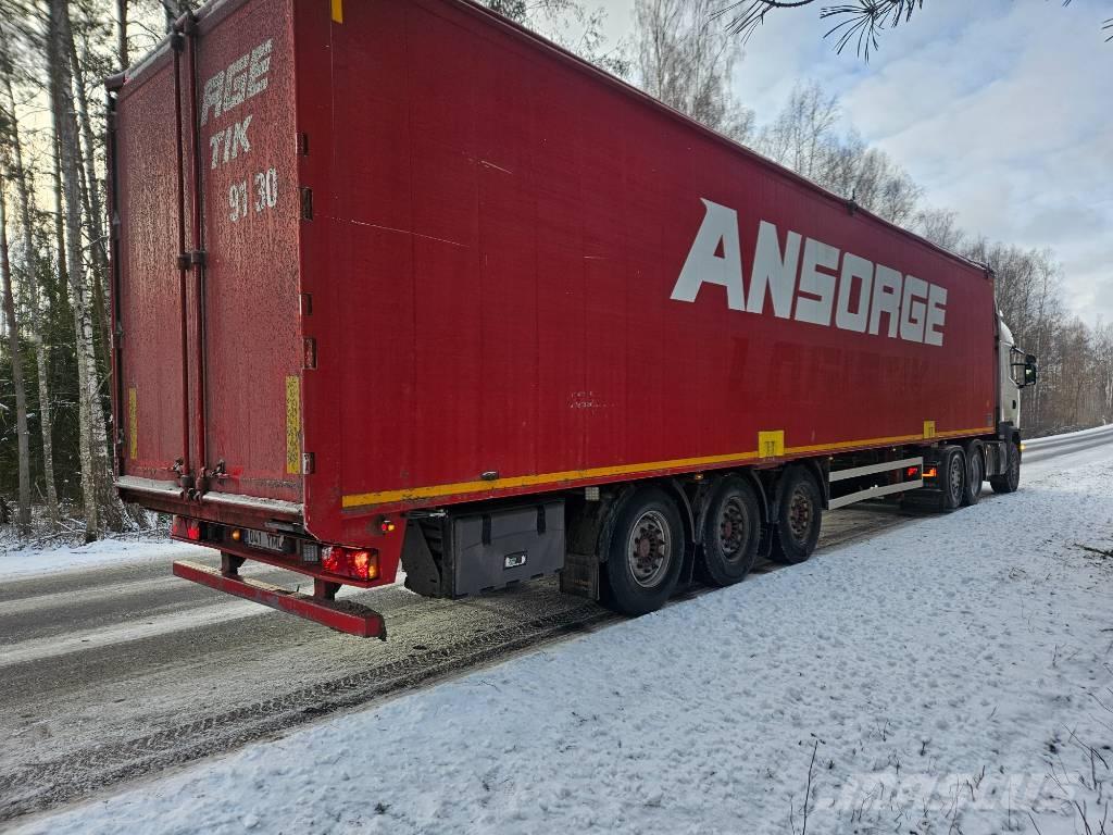 Knapen K200 Kayar zemin yarı römorklar