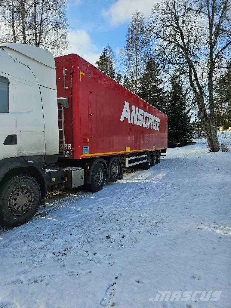 Knapen K200 Kayar zemin yarı römorklar