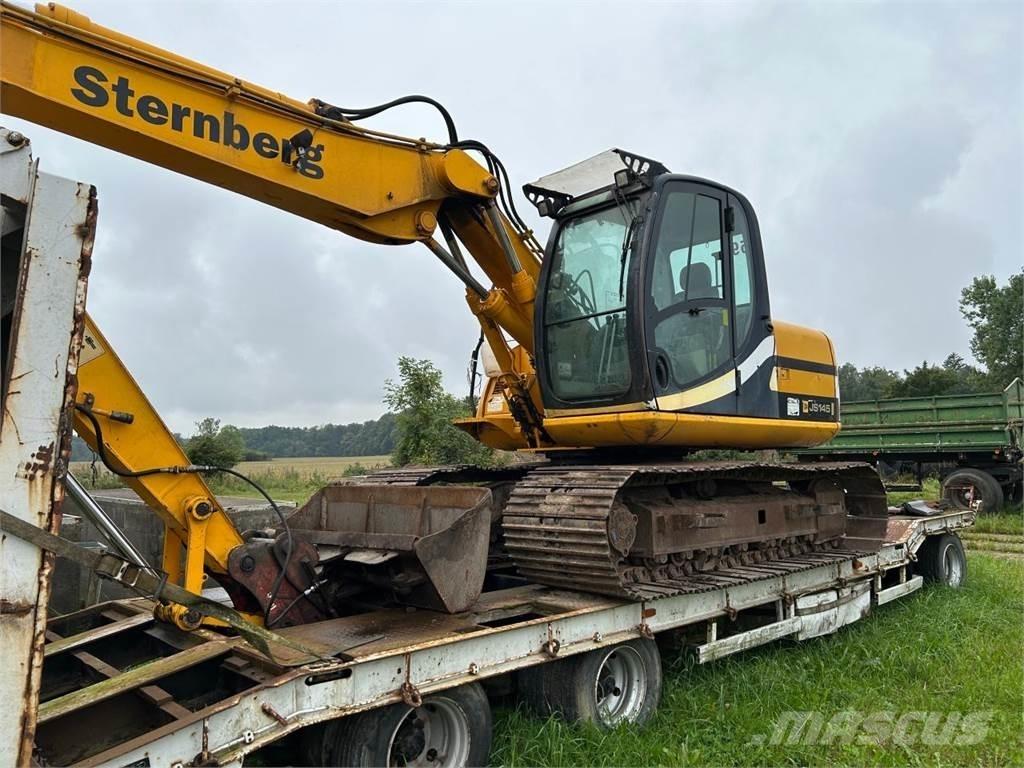 JCB JS145 Paletli ekskavatörler
