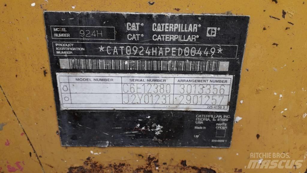 CAT 924 H Tekerlekli yükleyiciler